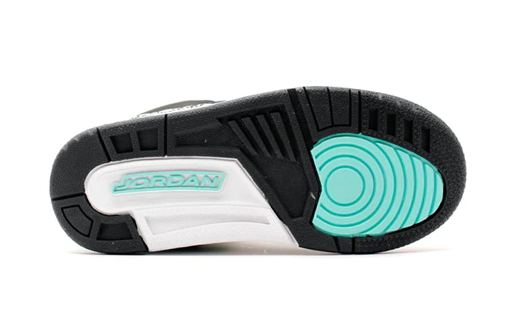(GS) Air Jordan 3 Retro 'Black Purple Turquoise' 441141-045