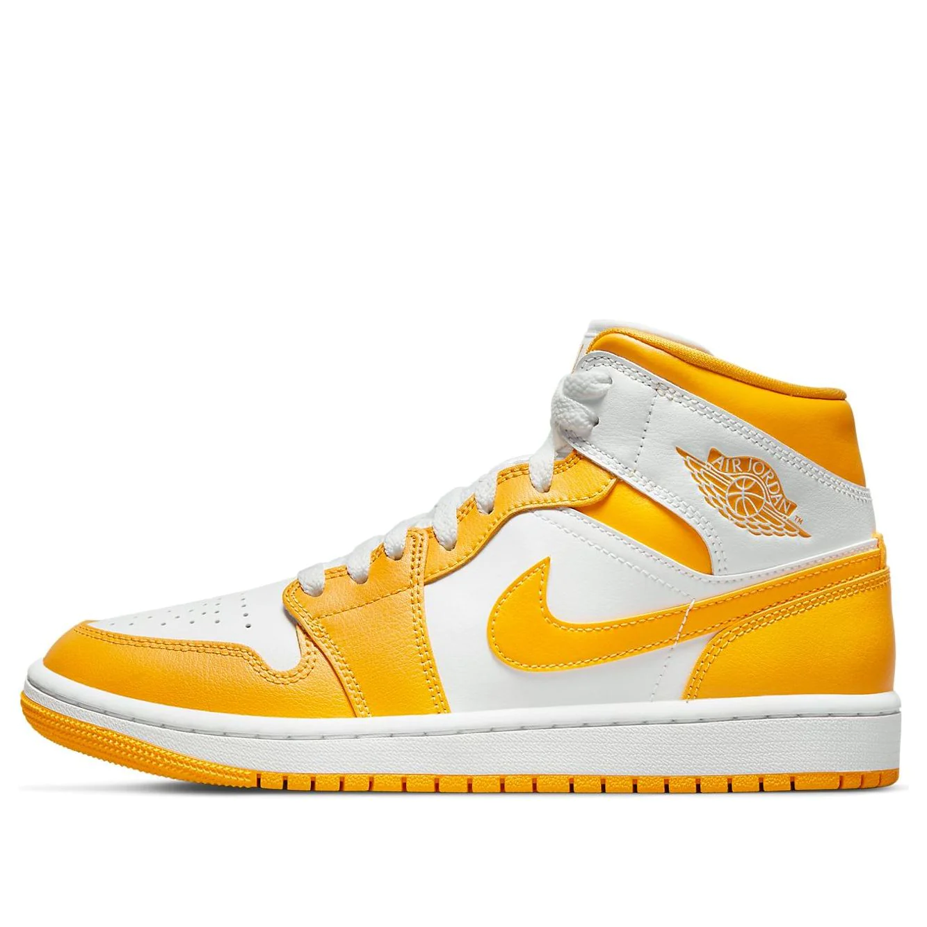 (WMNS) Air Jordan 1 Mid 'University Gold' BQ6472-117