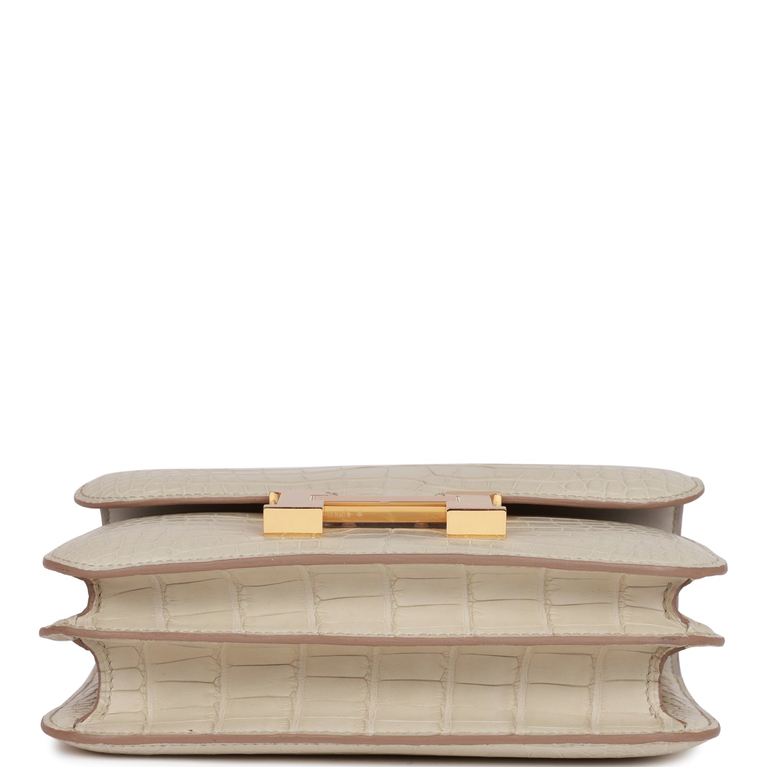 Hermès Constance 18 Beton Matte Alligator Gold Hardware