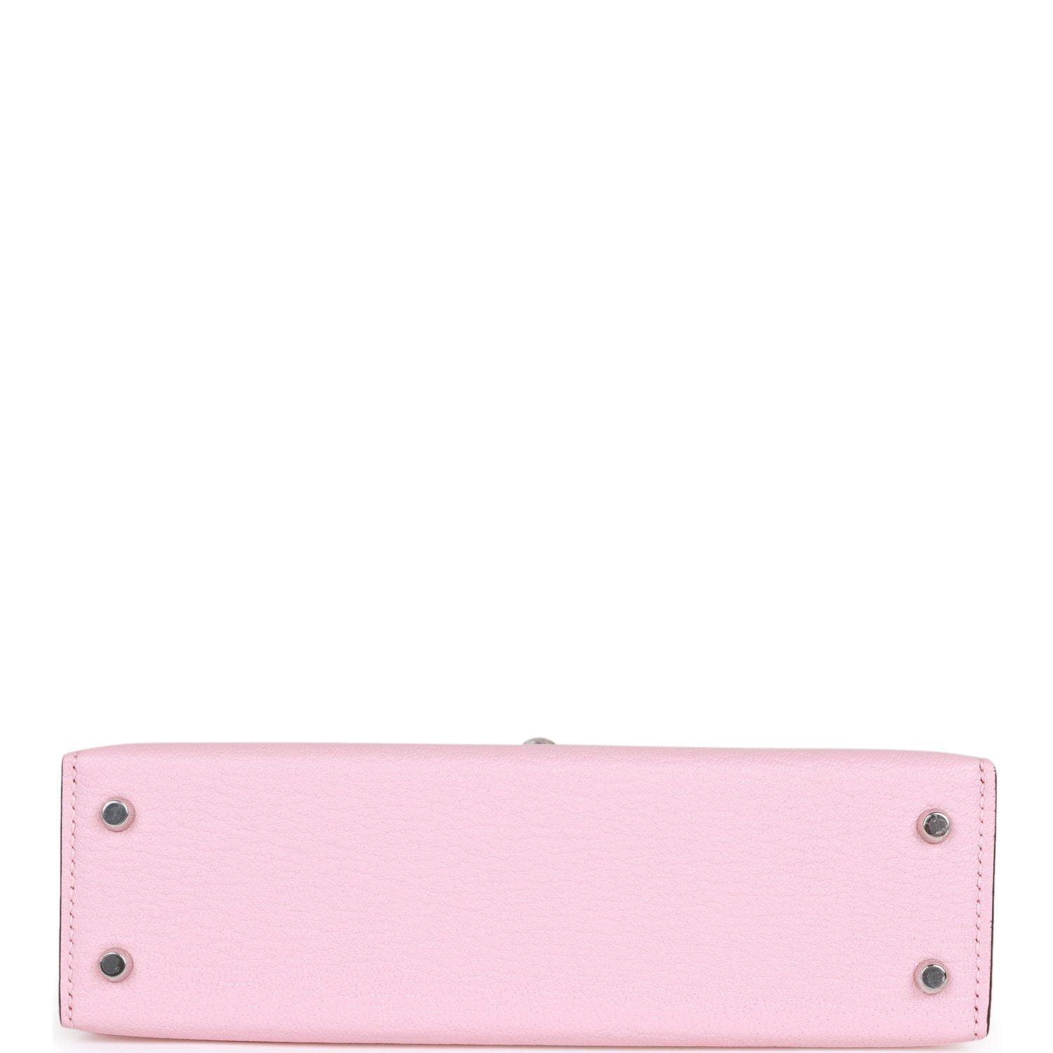 Hermès Kelly Sellier 20 Rose Sakura Chevre Palladium Hardware