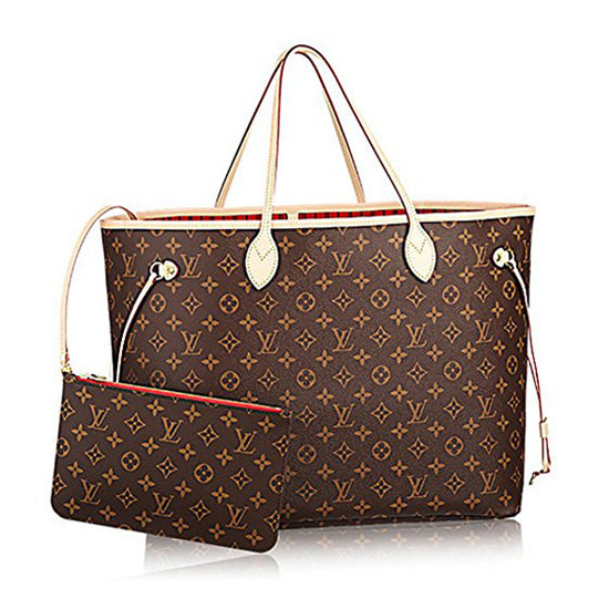 LV M41179 Neverfull GM Shoulder Bag Monogram Canvas