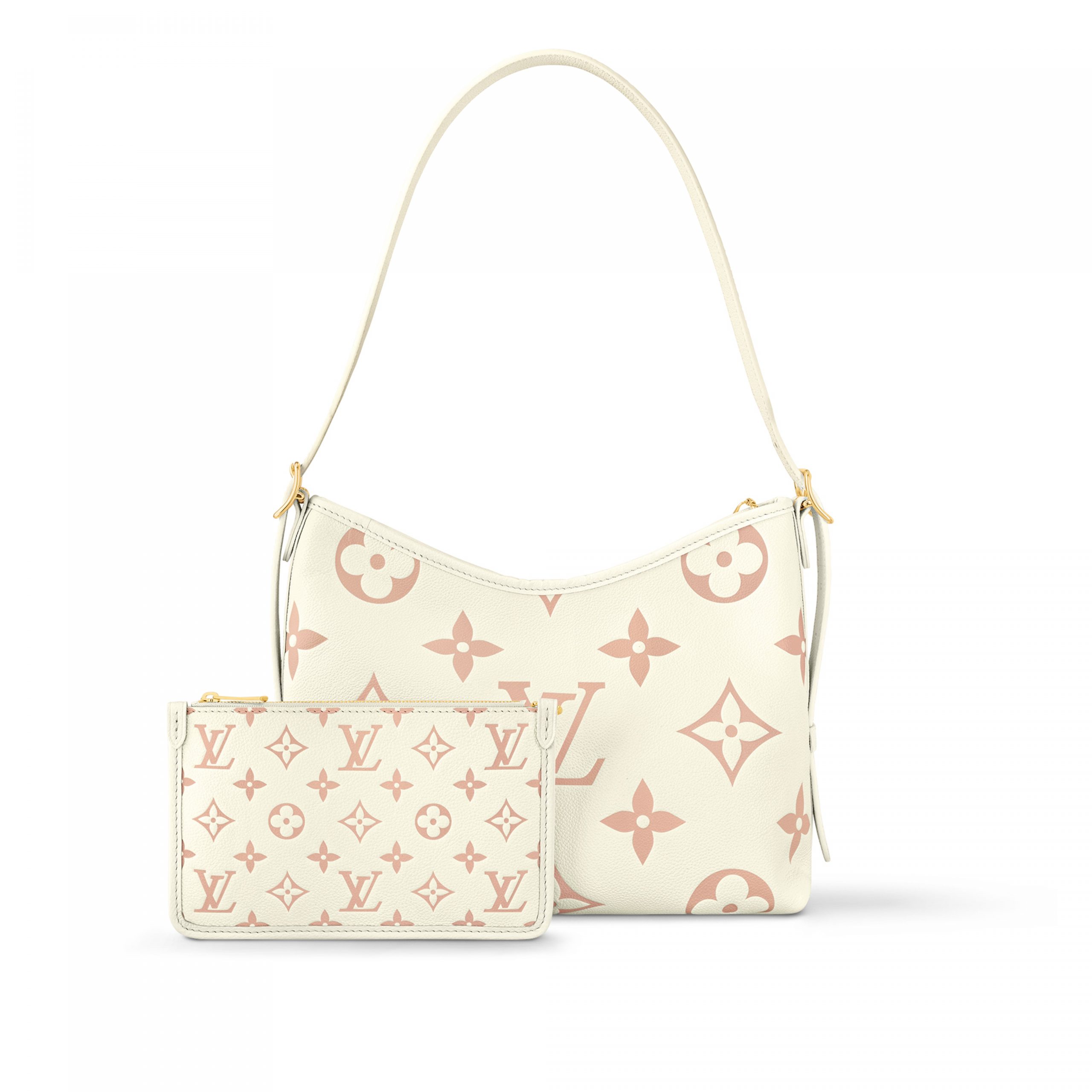 Louis Vuitton M24141 CarryAll PM Latte/Chamallow