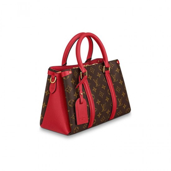 Louis Vuitton Soufflot BB Peach M44899 Red M44818