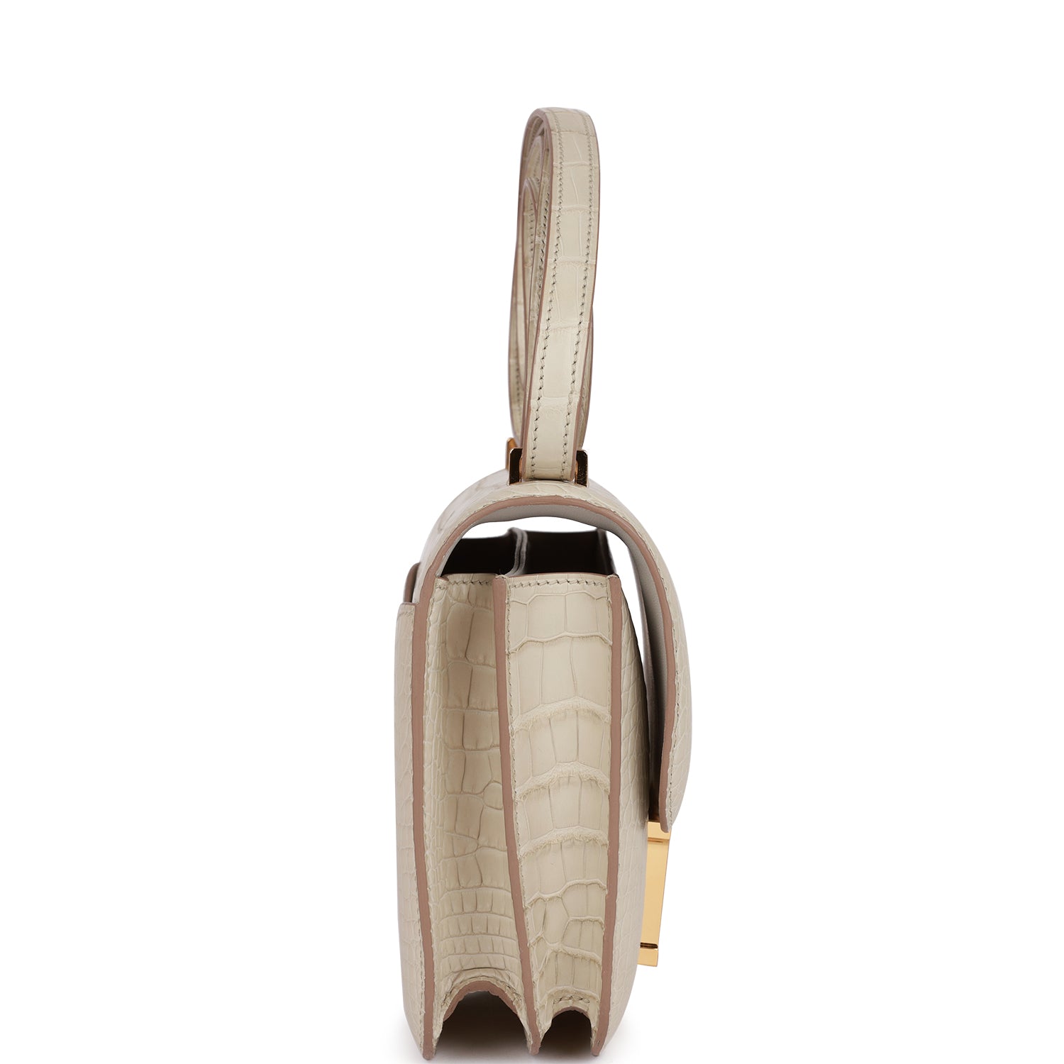 Hermès Constance 18 Beton Matte Alligator Gold Hardware