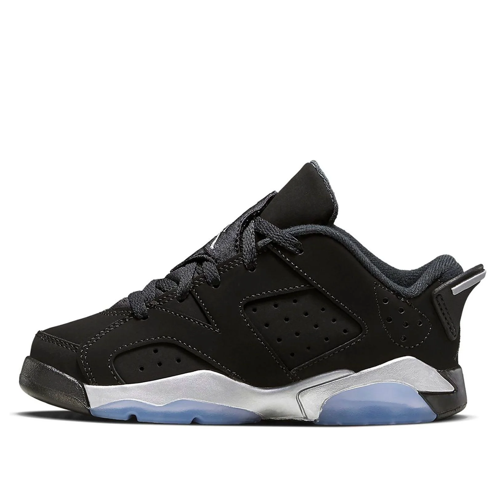 (PS) Air Jordan 6 Retro Low 'Black' 768882-003
