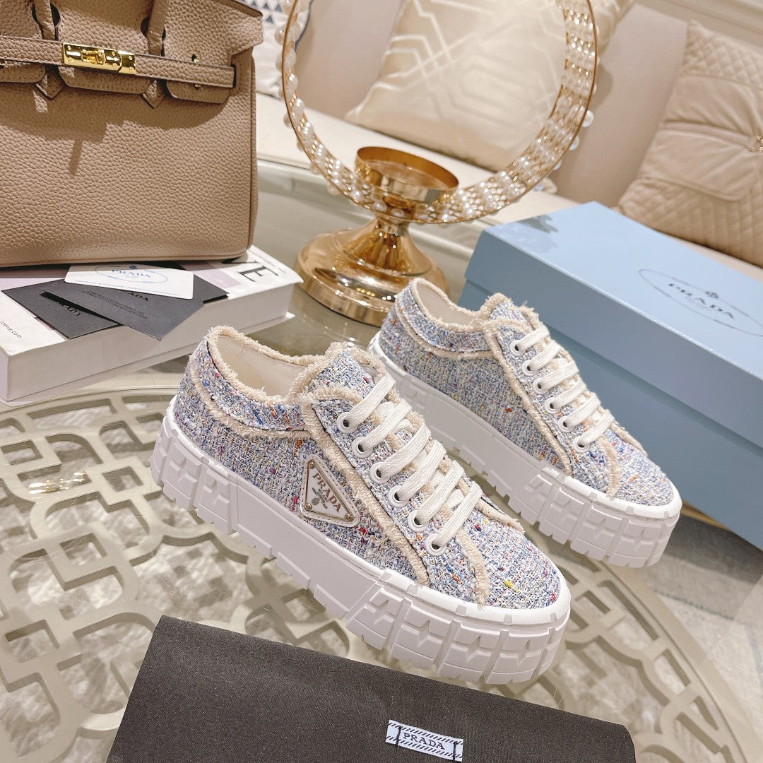 4 colors sheepskin lining washed canvas shoes