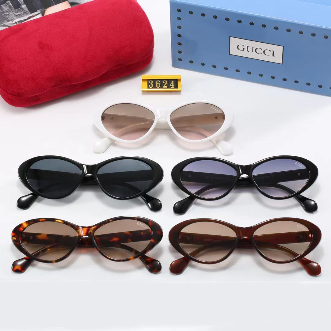 5 Color Women's Sunglasses—3624
