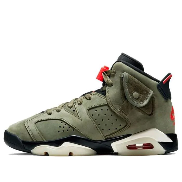 (GS) Travis Scott x Air Jordan 6 Retro 'Olive' CN1085-200