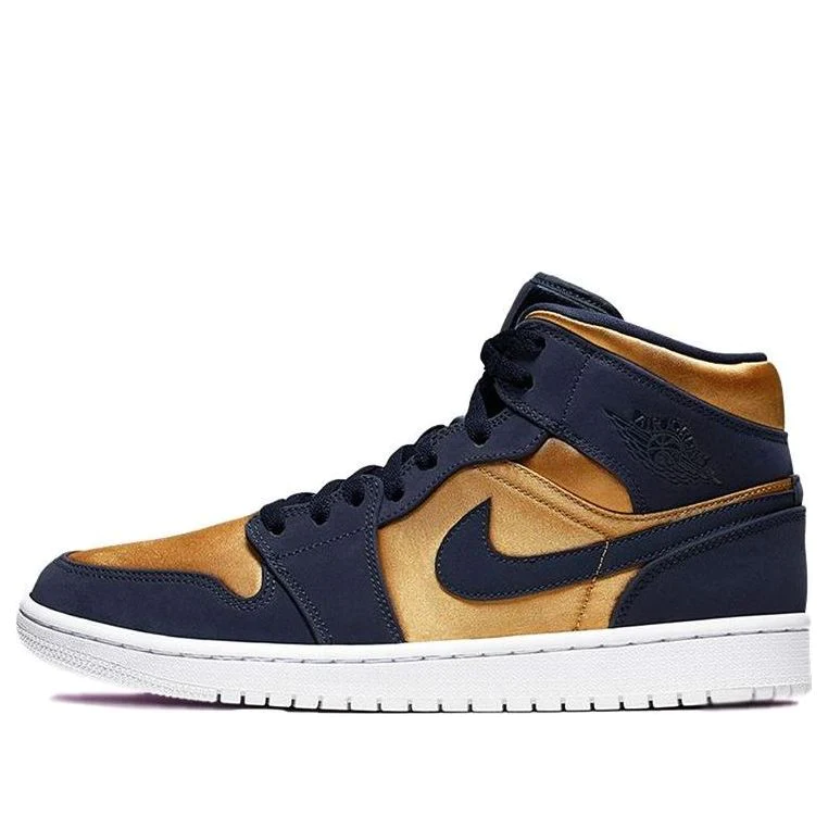 Air Jordan 1 Mid SE Premium 'Stain Gold' 852542-401