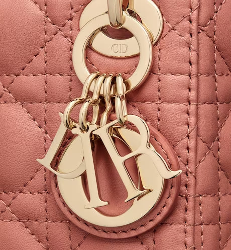 MICRO LADY DIOR BAG Ethereal Pink Cannage Lambskin
