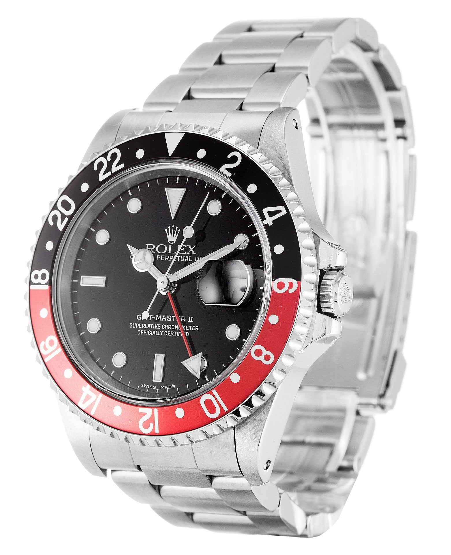 Replica Rolex GMT-Master II 40mm Black Dial 16710 Coke