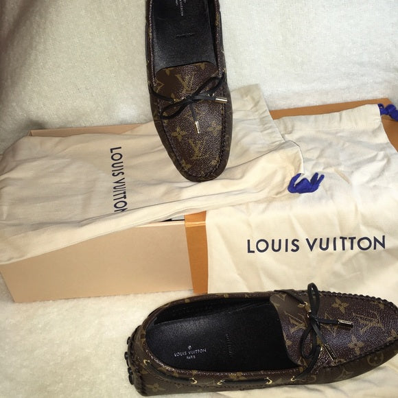 Monogram Loafers Street Style Loafers & Slip-ons