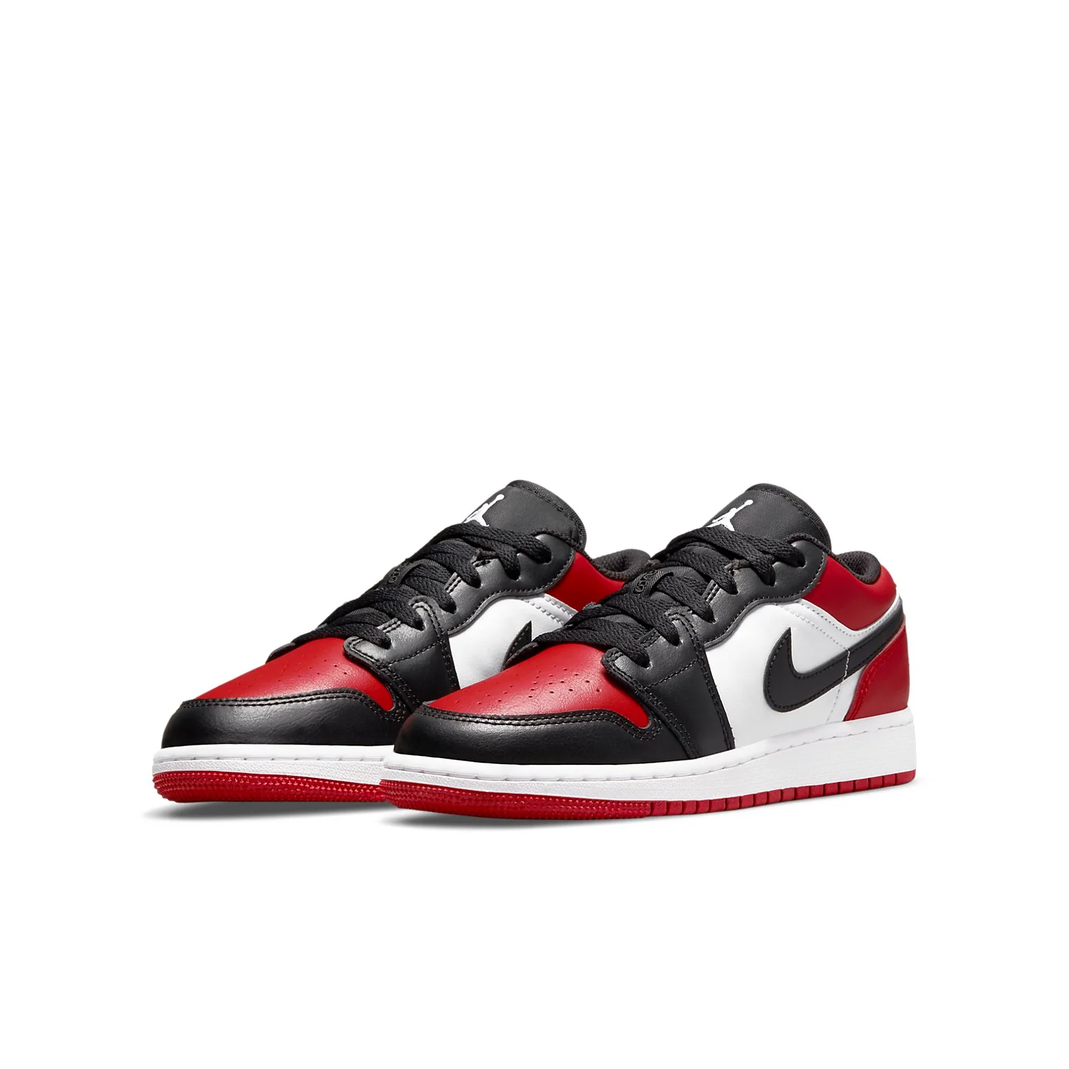 (GS) Air Jordan 1 Low 'Bred Toe' 553560-612