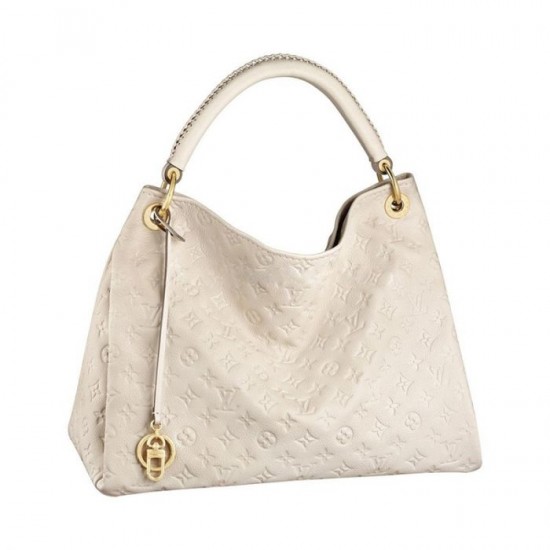 Louis Vuitton Artsy MM M41066 Black White Navy Red