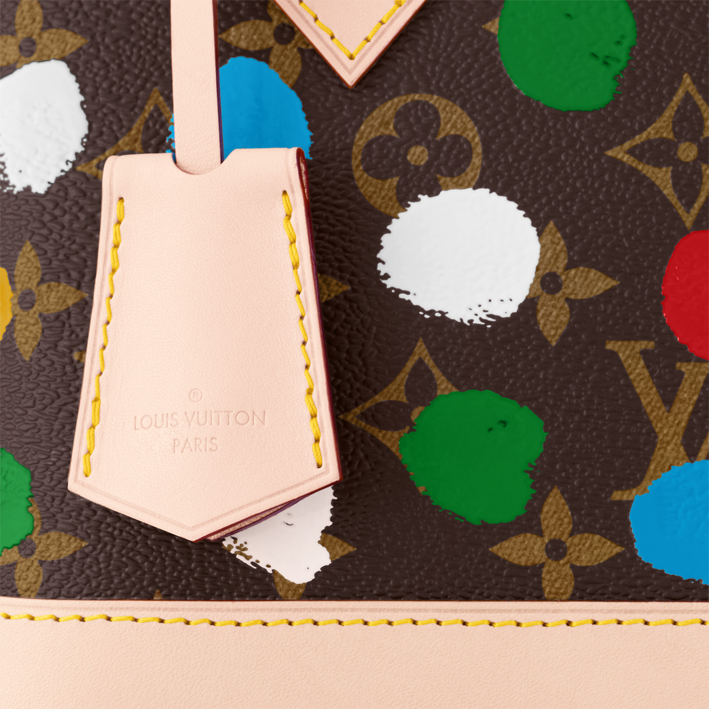 Louis Vuitton Monogram coated canvas M46431 LV x YK Alma BB