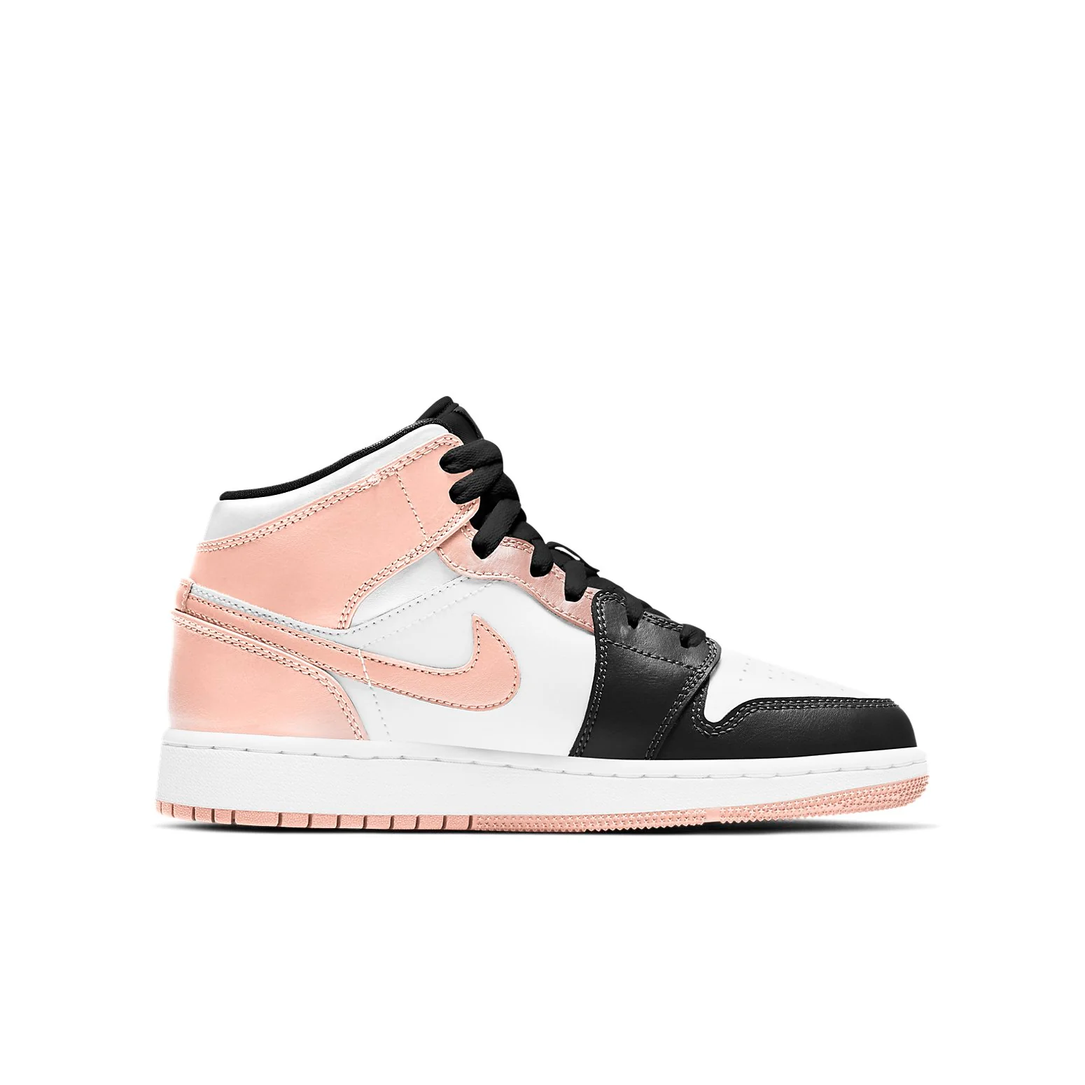 (GS) Air Jordan 1 Mid 'Crimson Tint' 554725-133