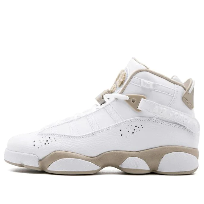 (GS) Air Jordan 6 Rings 'White Sand' 323399-107