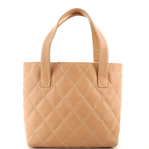 Surpique Tote Quilted Leather Small