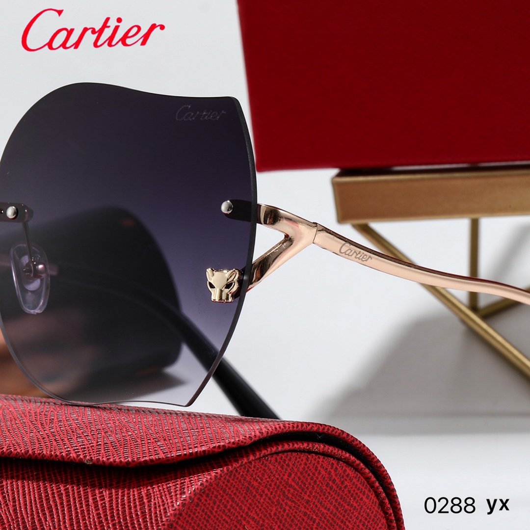 3 Color Women's Sunglasses—0288