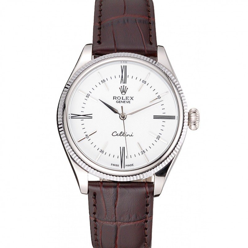 Replica Rolex Cellini 40mm White Dial 622839