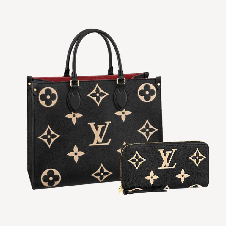 LV On the Go MM & Long Wallet 2 Piece Set Value Ref: M45495 + M80481