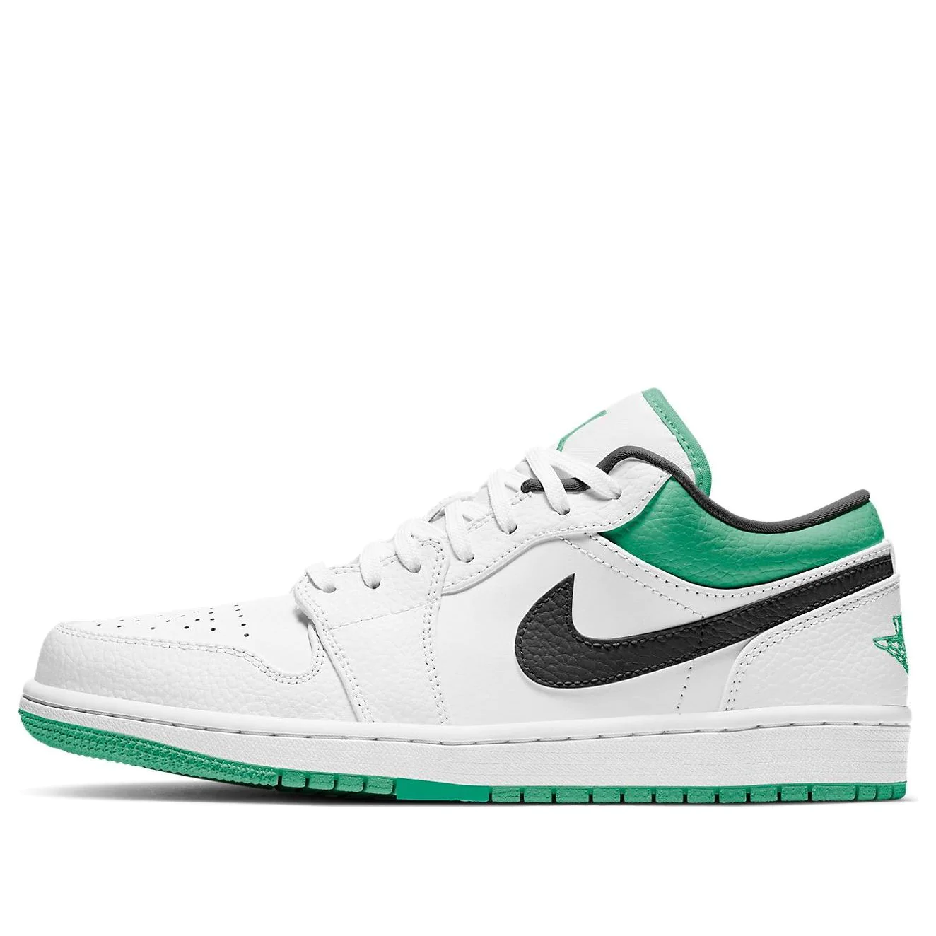 Air Jordan 1 Low 'White Lucky Green' 553558-129