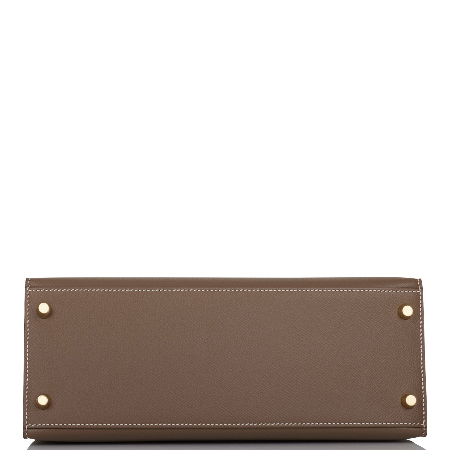 Hermès Kelly Sellier 28 Etoupe Epsom Gold Hardware