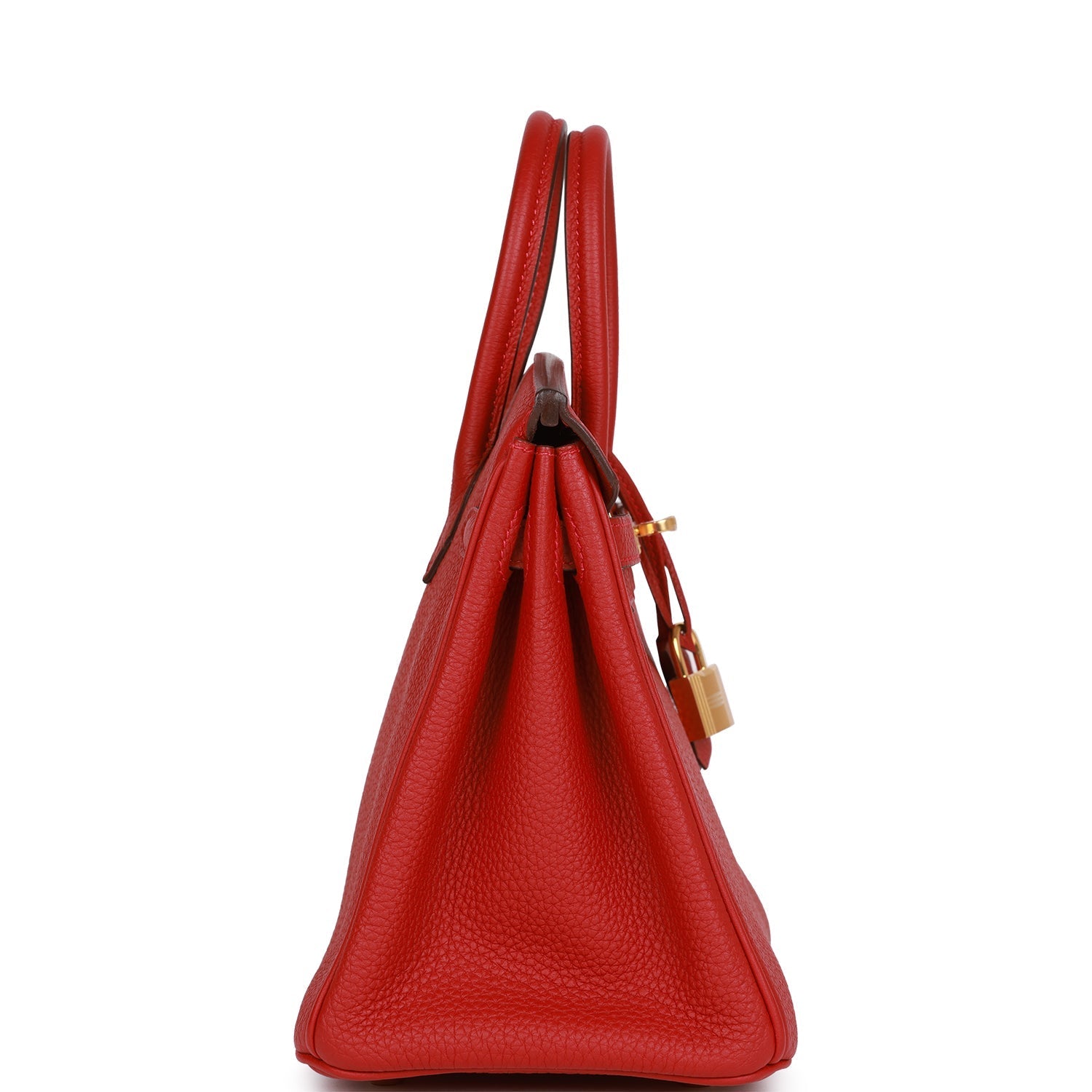 Hermès Birkin 25 Rouge Vif Togo Gold Hardware