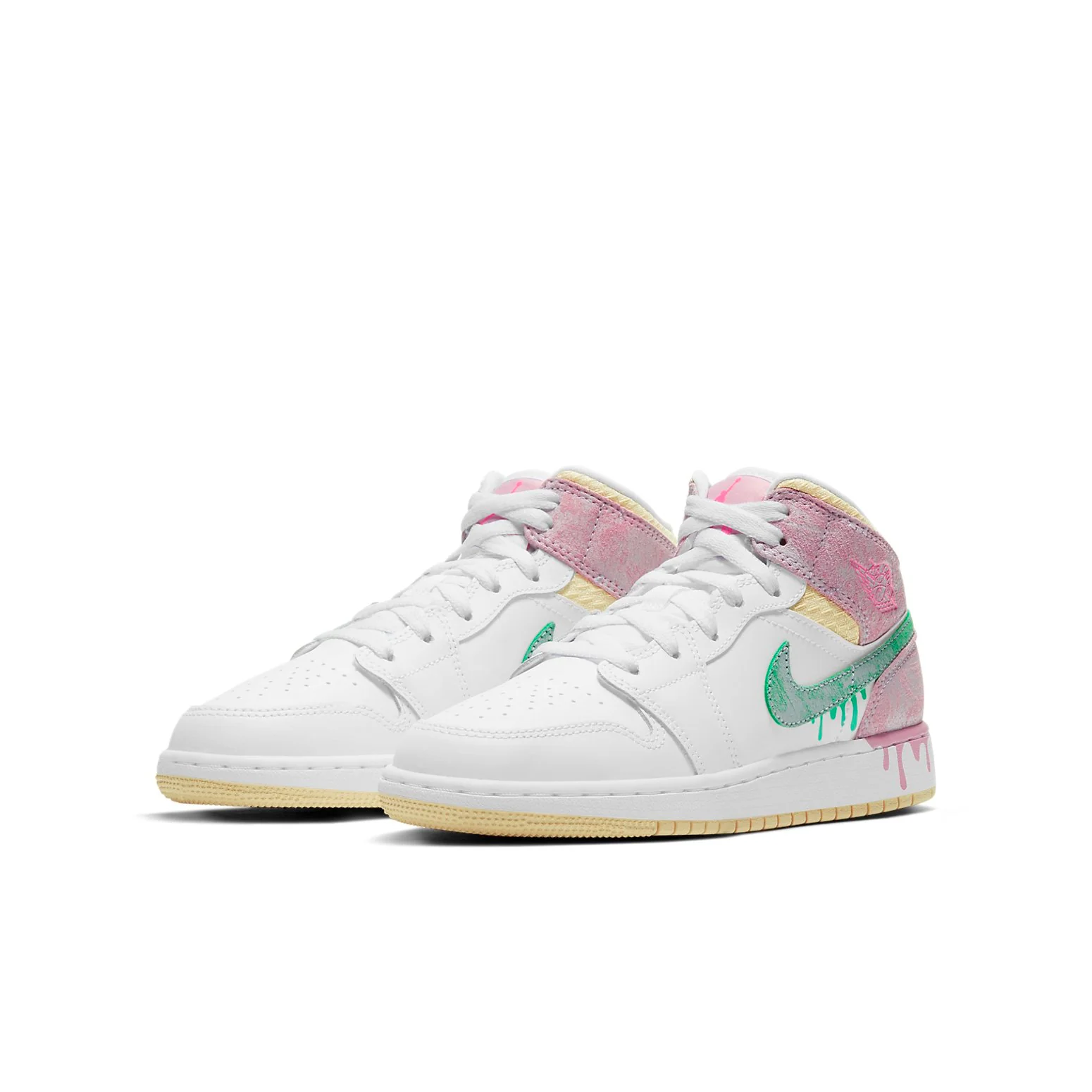 (GS) Air Jordan 1 Mid SE 'Ice Cream' DD1666-100