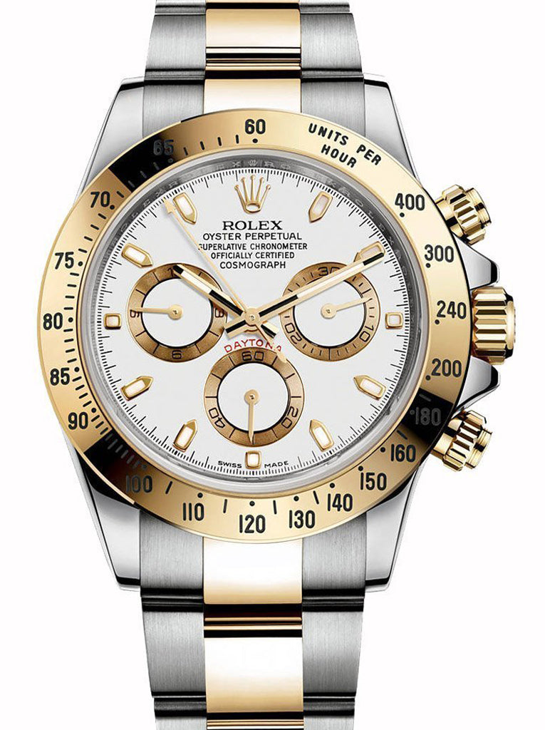 Replica Rolex Daytona 40mm White Dial 116523-2