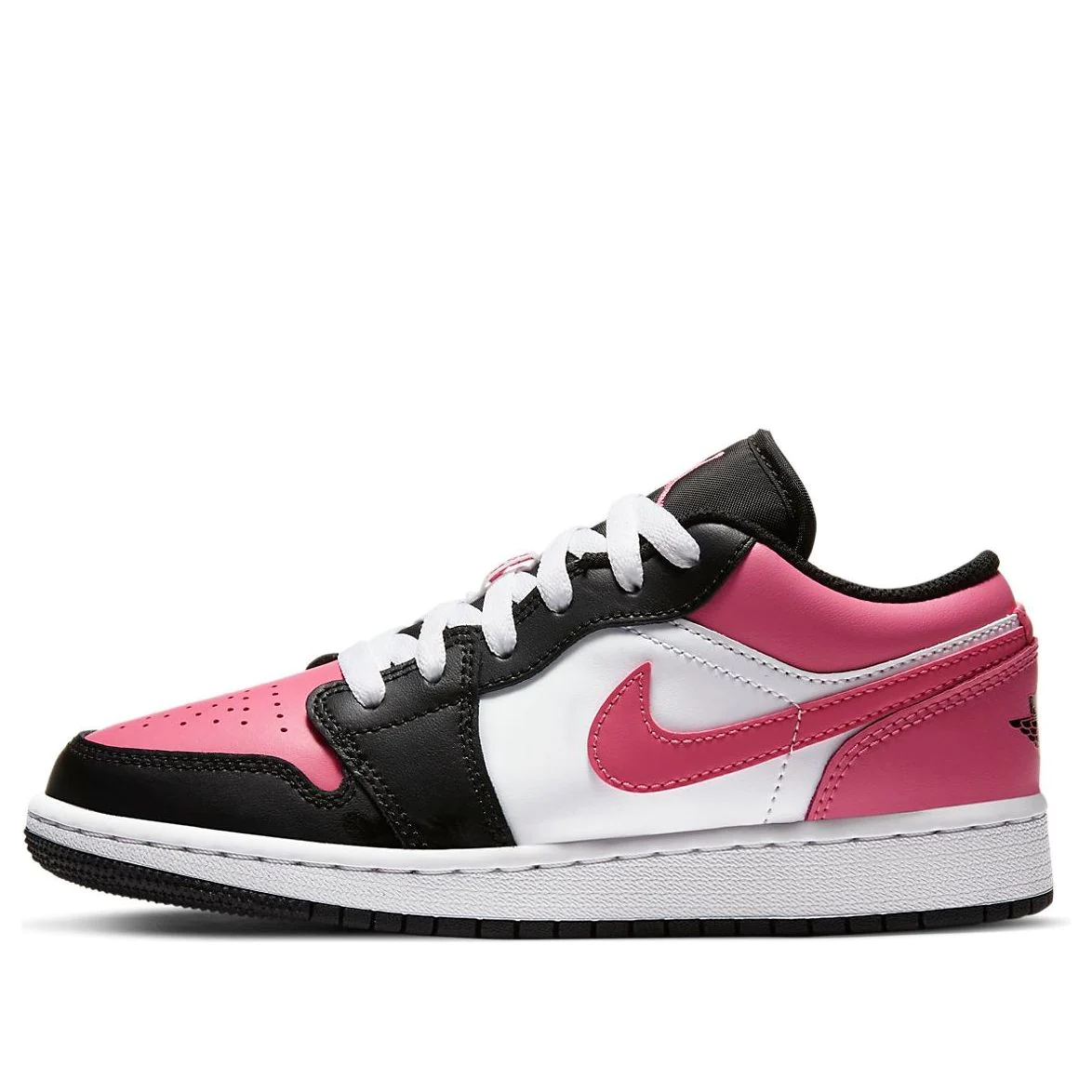 (GS) Air Jordan 1 Low 'Pinksicle Black' 554723-106