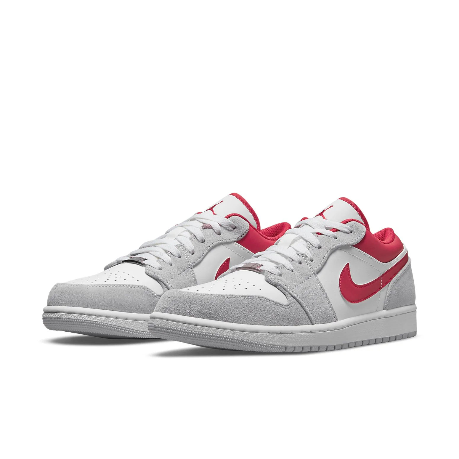 Air Jordan 1 Low SE 'Light Smoke Grey Gym Red' DC6991-016