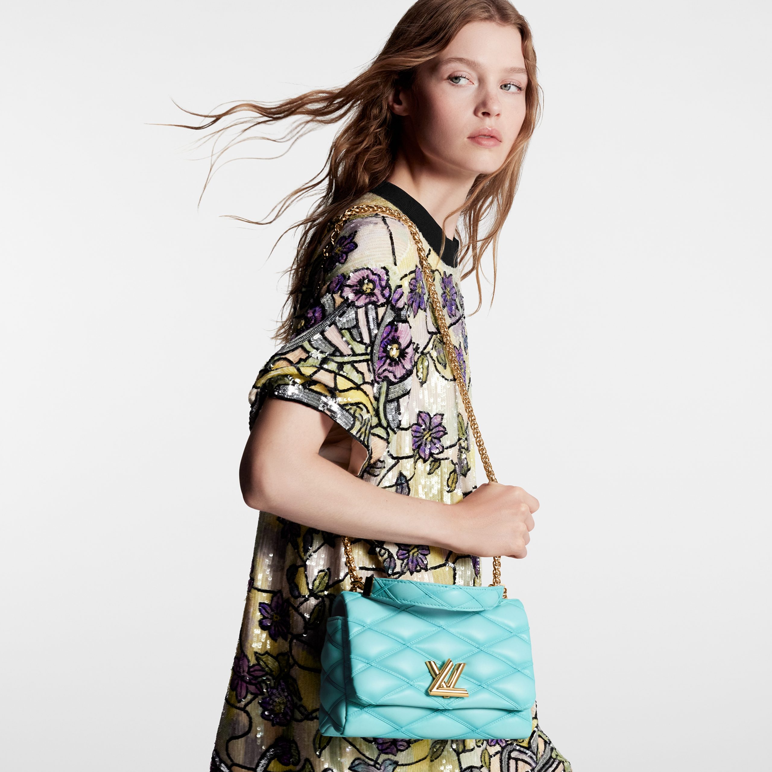 Louis Vuitton M24185 GO-14 MM Lagoon Turquoise