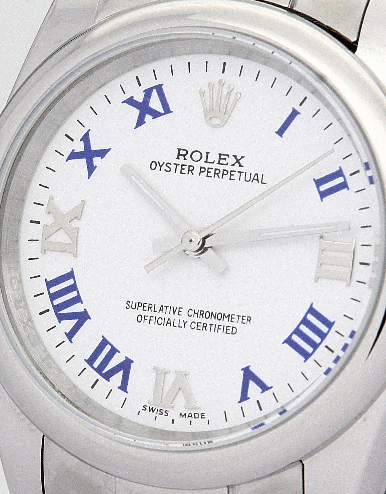 Replica Rolex Oyster Perpetual Lady 31mm White Dial 177200