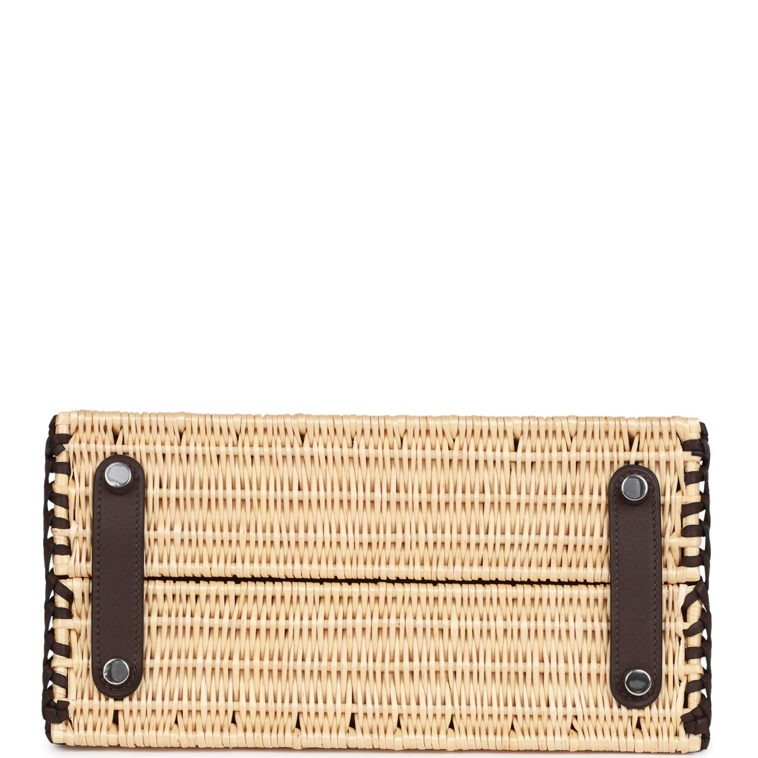 Hermès Picnic Sellier Birkin 25 Rouge Sellier Swift Palladium Hardware