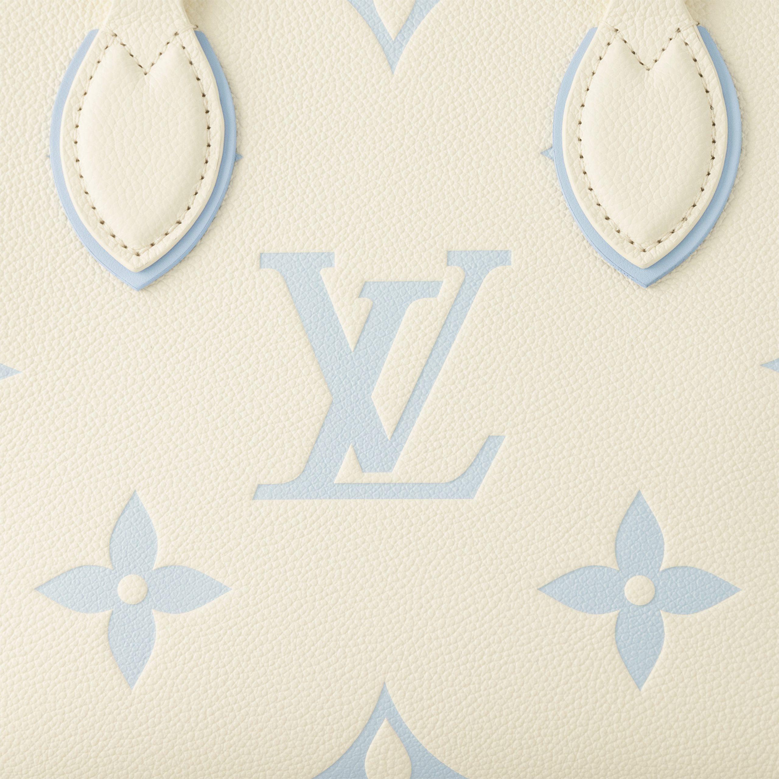 Louis Vuitton M46833 OnTheGo PM Latte/Candy Blue