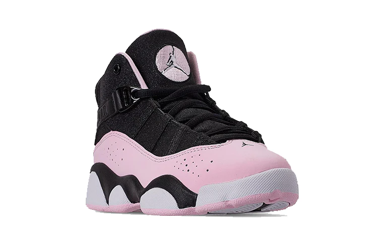 (PS) Air Jordan 6 Rings 'Black Pink Foam' 323431-006