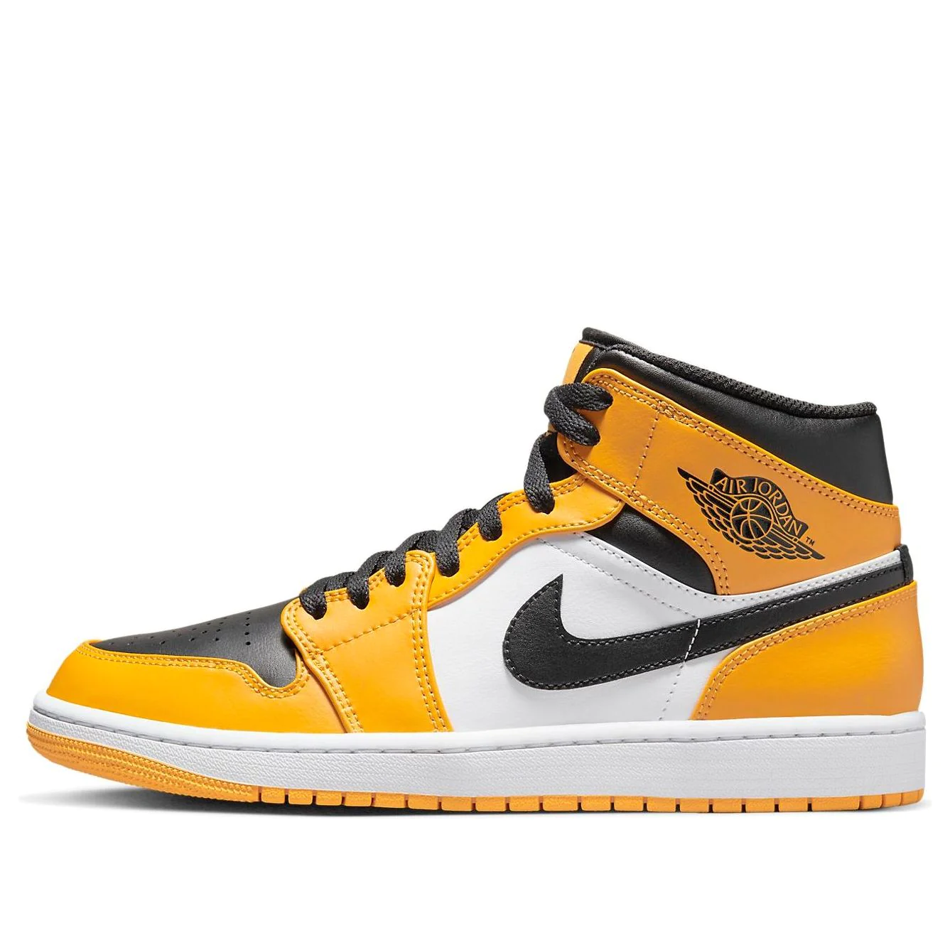 Air Jordan 1 Mid 'Reverse Yellow Toe' 554724-701