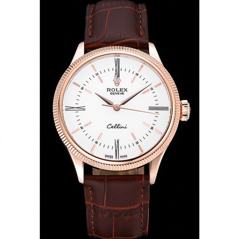 Superclone Rolex Cellini 39mm White Dial 622655