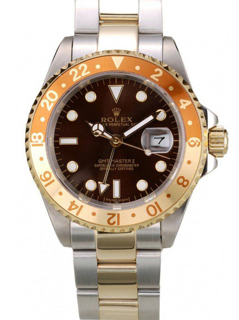 Replica Rolex GMT-Master II 40mm Black Dial PR151515