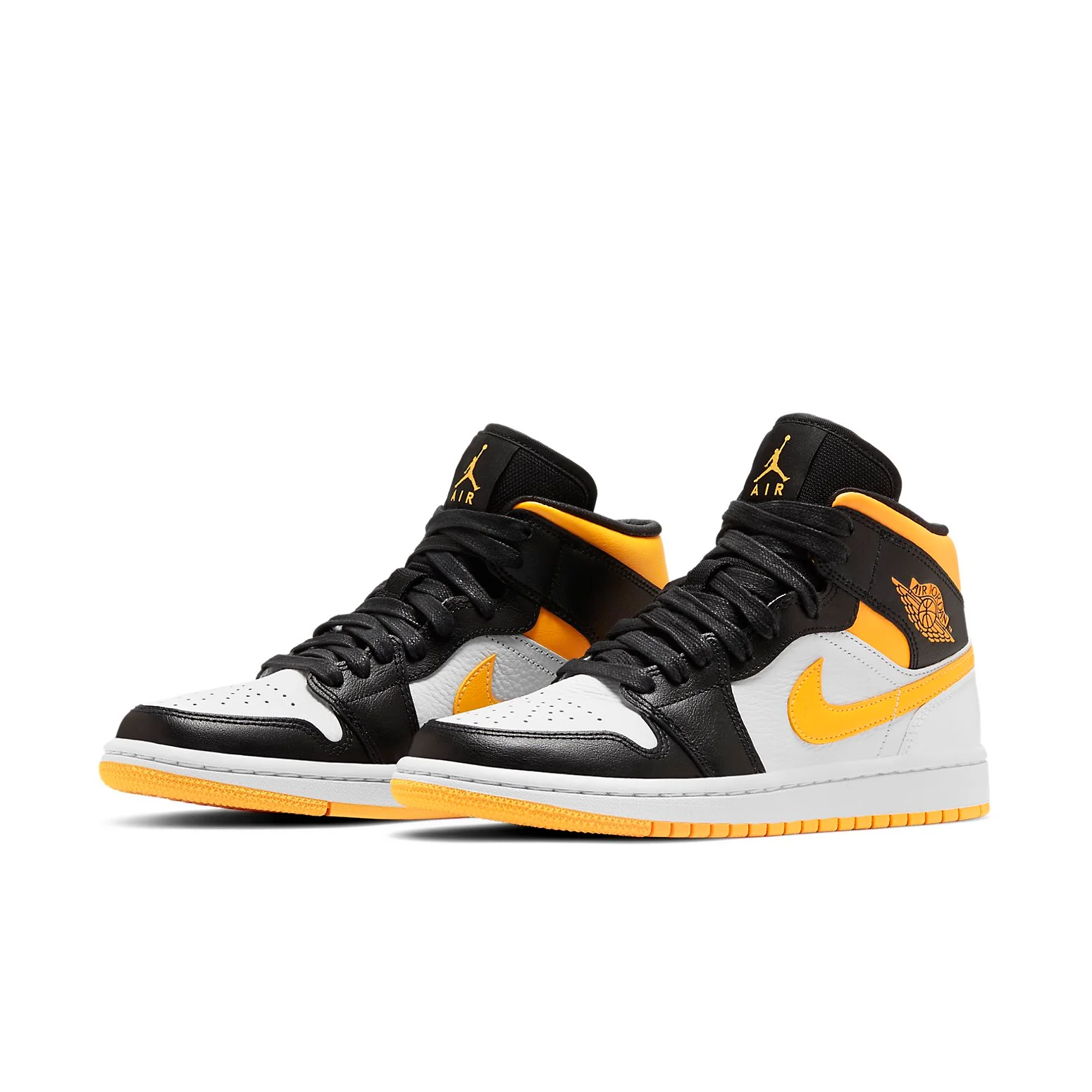(WMNS) Air Jordan 1 Mid SE 'White Laser Orange' CV5276-107