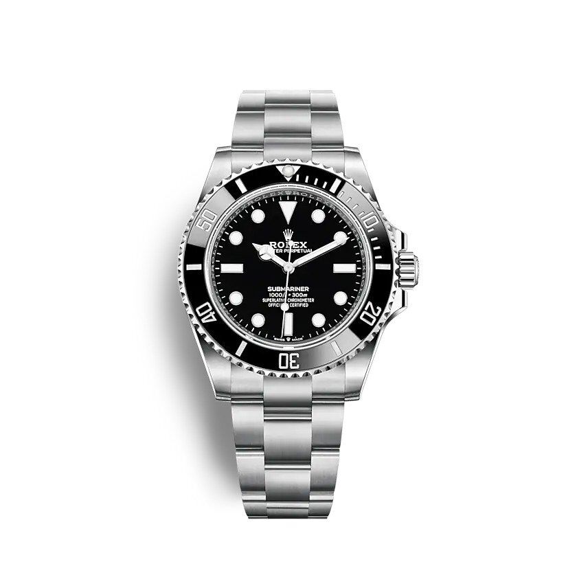 Swiss Rolex Submariner 124060 Black