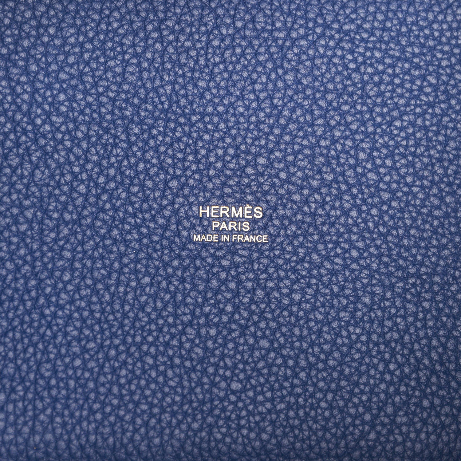 Hermès Picotin Lock 18 Bleu Saphir Clemence Gold Hardware