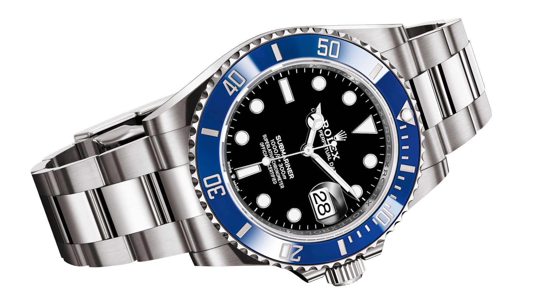 Superclone Rolex Submariner 41mm Black Dial 126619LB