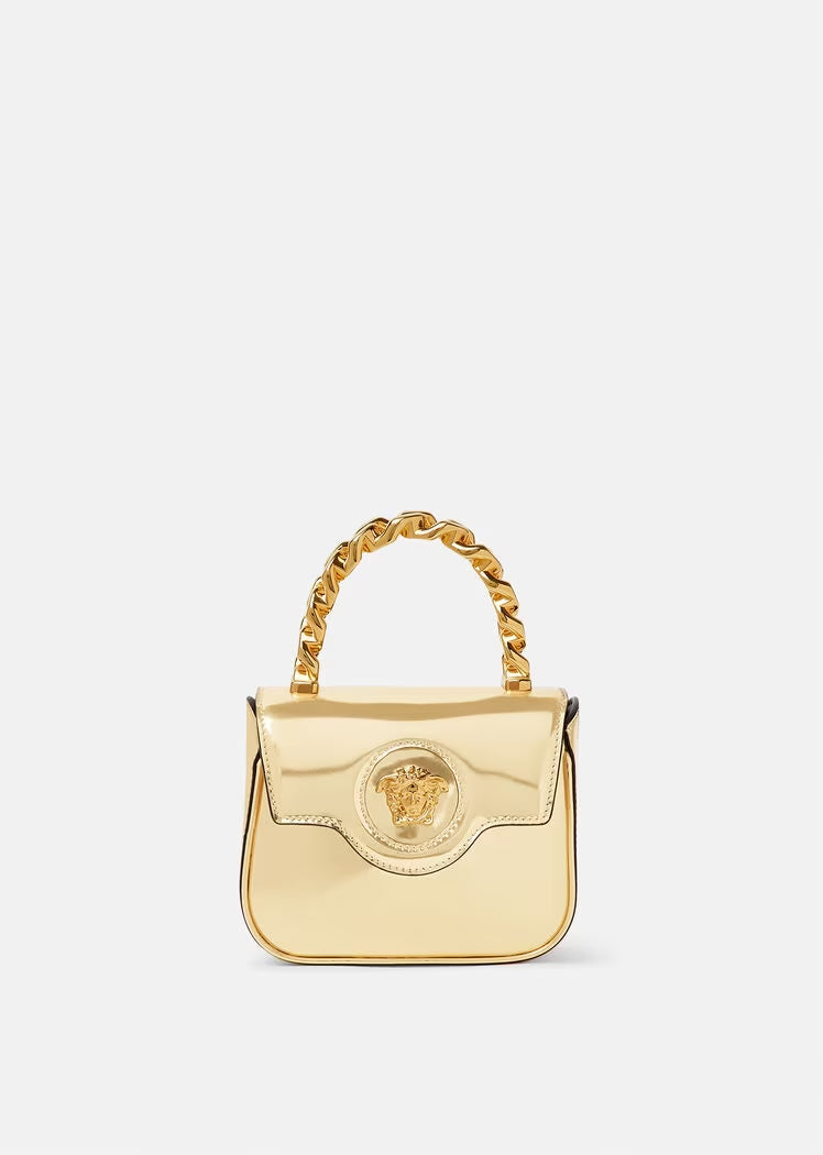 LA MEDUSA PATENT MINI BAG