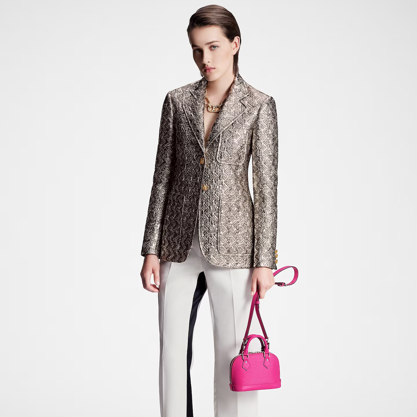 Louis Vuitton Fuchsia M82511 NEW Nano Alma