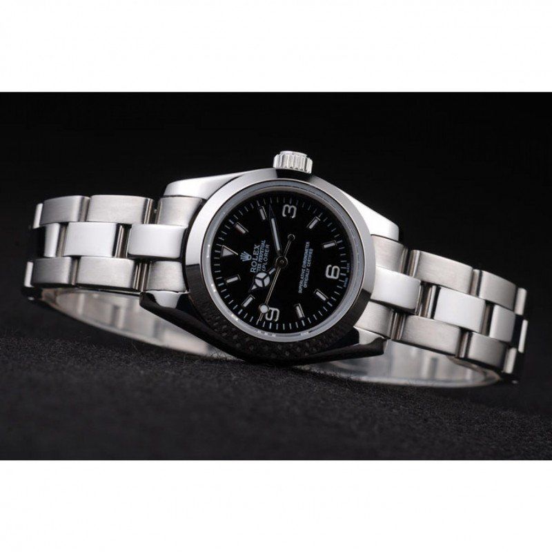 Replica Rolex Explorer 26mm Black Dial 98089