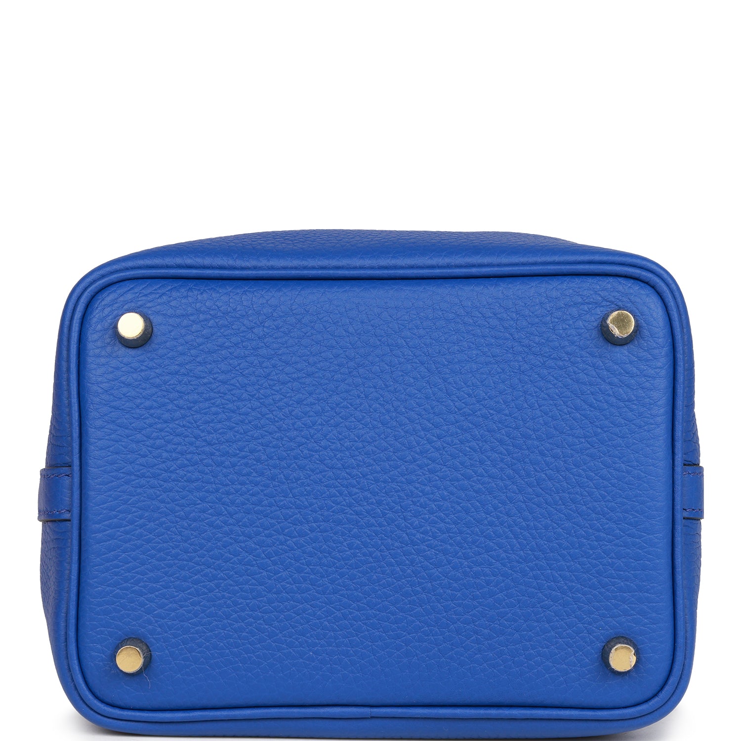 Hermès Picotin Lock 18 Bleu Royal Clemence Gold Hardware