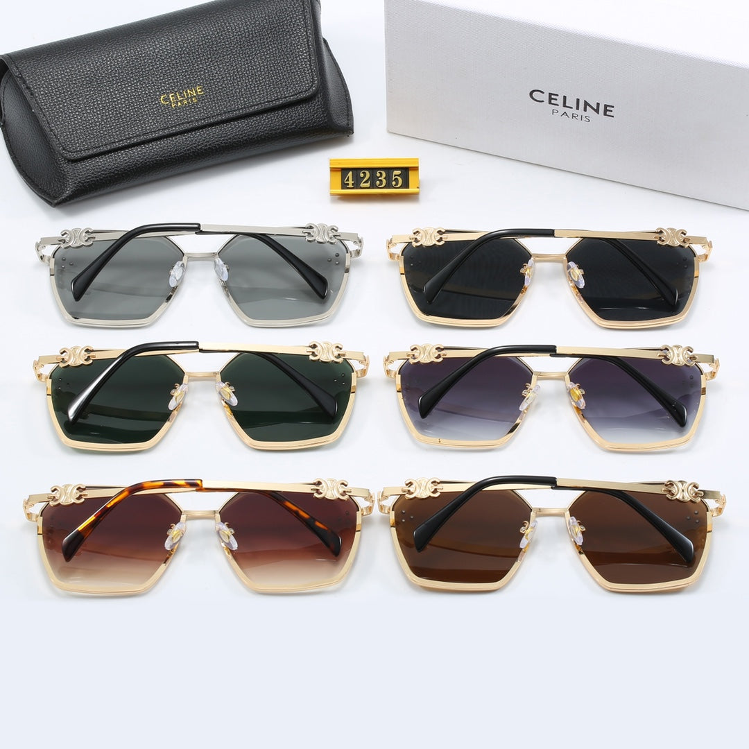 6 Color Women's Sunglasses—4235
