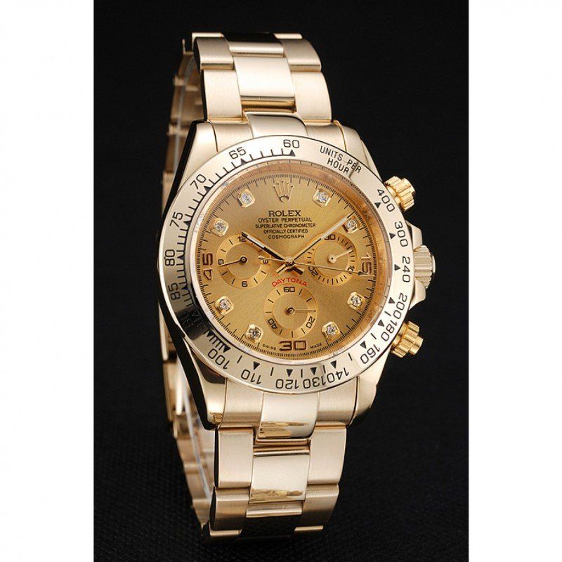 Replica Rolex Daytona 39mm Gold Dial 1454245